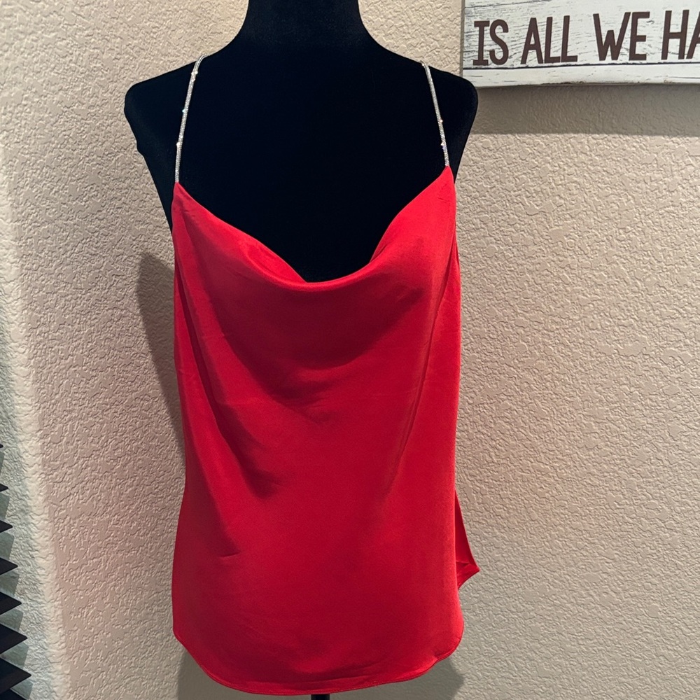 H&M Vibrant Red Camisole
